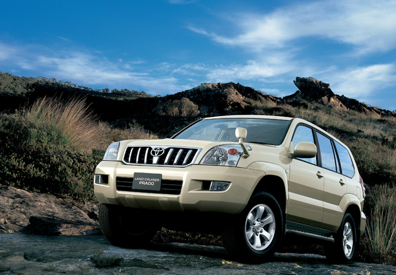 Photos of Toyota Land Cruiser Prado 5-door JP-spec (J120W) 2003–09