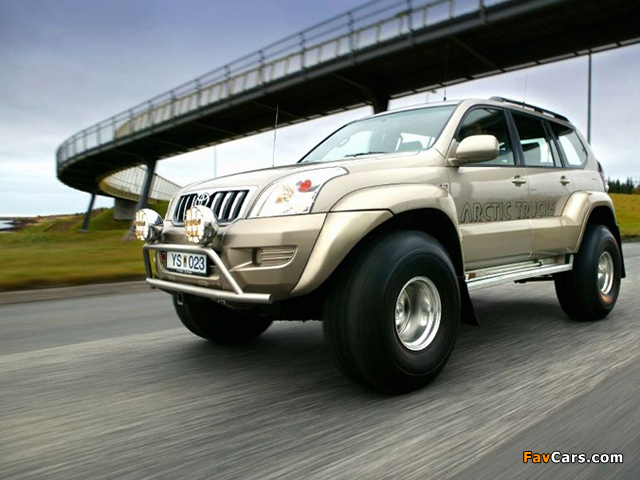 Photos of Arctic Trucks Toyota Land Cruiser Prado AT38 (J120W) 2003–07 (640 x 480)