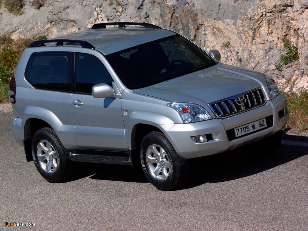 Photos of Toyota Land Cruiser Prado 3-door (J125W) 2003–09 (1024 x 768)