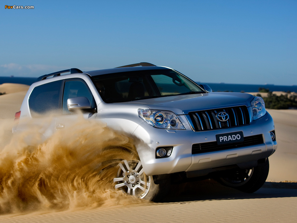 Photos of Toyota Land Cruiser Prado 3-door AU-spec (150) 2009 (1024 x 768)