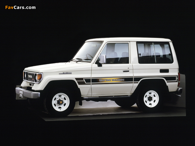 Pictures of Toyota Land Cruiser Prado (LJ71G) 1984–90 (640 x 480)