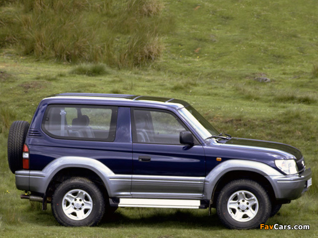 Pictures of Toyota Land Cruiser 90 3-door (J90W) 1996–99 (640 x 480)