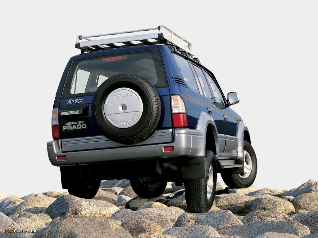 Pictures of Toyota Land Cruiser Prado 5-door UAE-spec (J95W) 1999–2002 (1024 x 768)