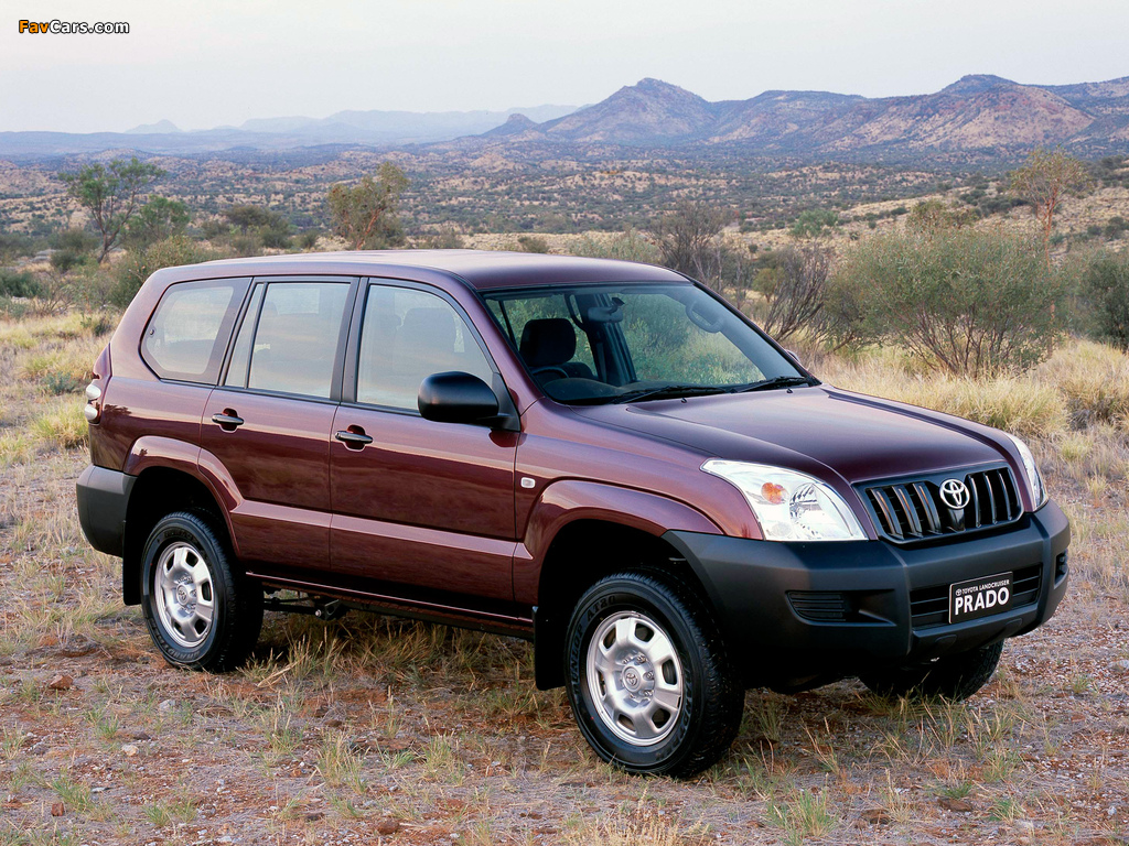 Pictures of Toyota Land Cruiser Prado GX 5-door AU-spec (J120W) 2003–09 (1024 x 768)