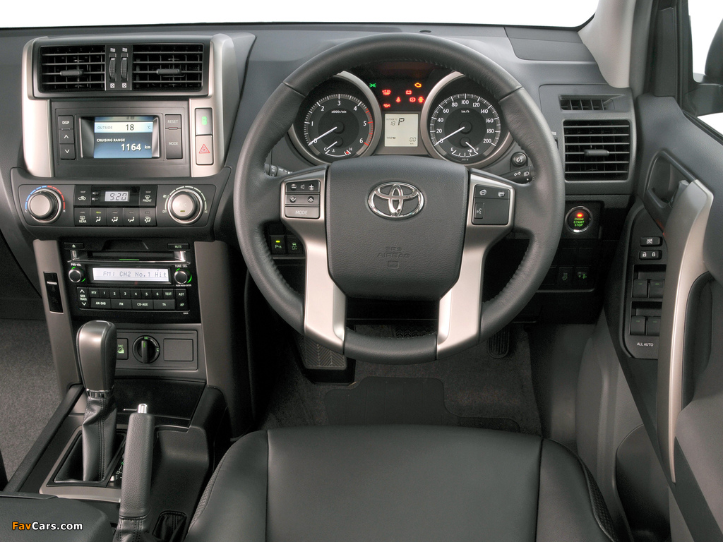 Pictures of Toyota Land Cruiser Prado TX 5-door ZA-spec (150) 2009 (1024 x 768)