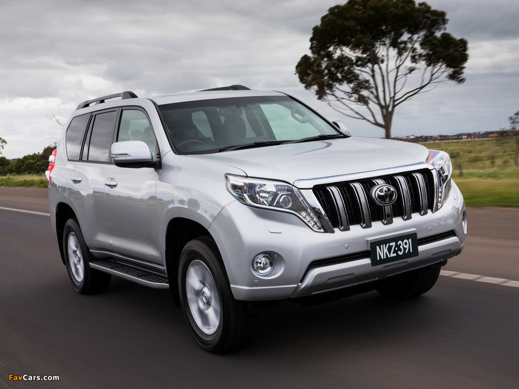 Pictures of Toyota Land Cruiser Prado AU-spec (150) 2013 (1024 x 768)