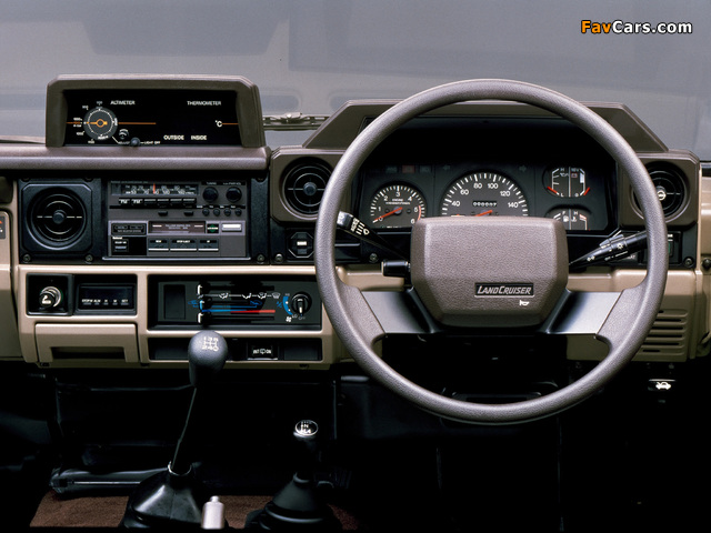 Pictures of Toyota Land Cruiser Prado (LJ71G) 1984–90 (640 x 480)