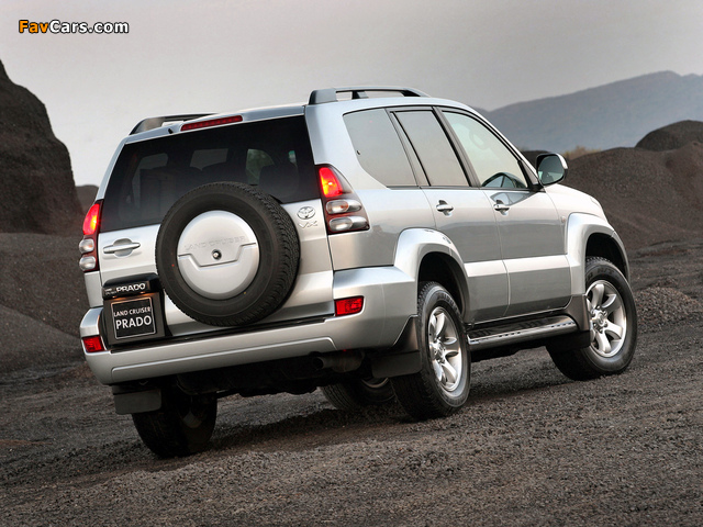 Pictures of Toyota Land Cruiser Prado VX 5-door ZA-spec (J120W) 2003–09 (640 x 480)