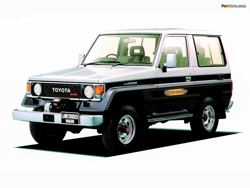 Toyota Land Cruiser Prado (LJ71G) 1984–90 photos (1024 x 768)