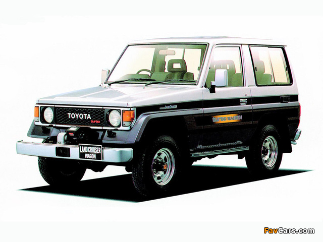Toyota Land Cruiser Prado (LJ71G) 1984–90 photos (640 x 480)