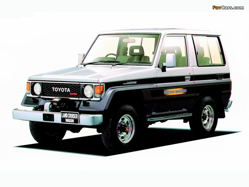 Toyota Land Cruiser Prado (LJ71G) 1984–90 photos (800 x 600)