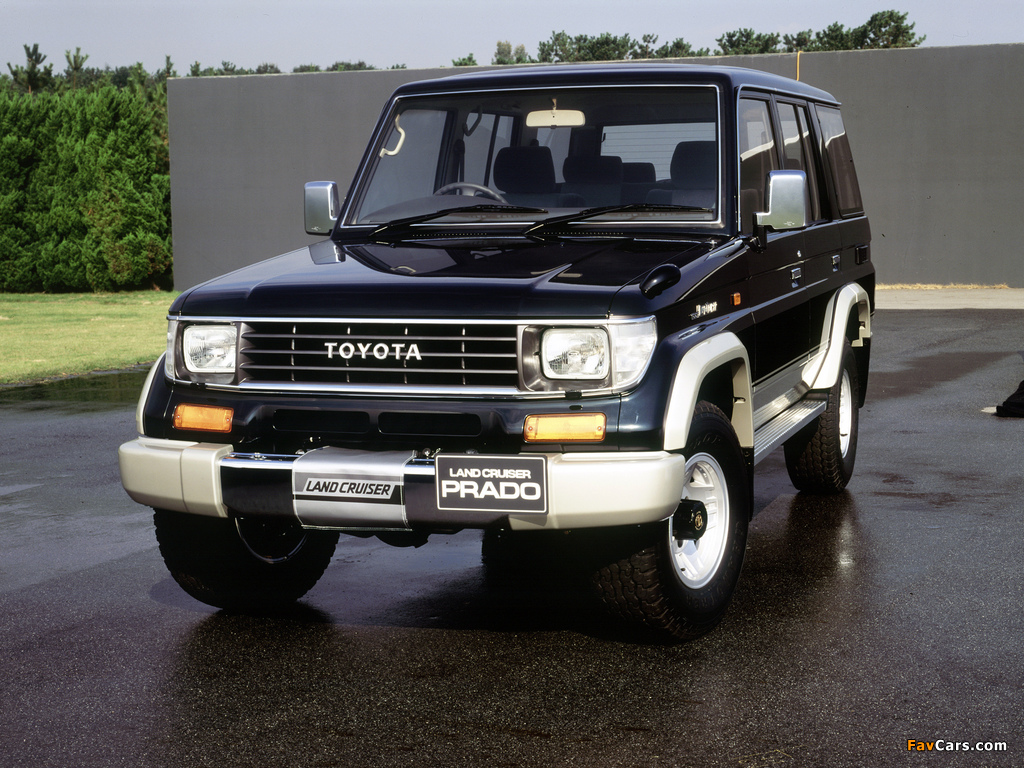 Toyota Land Cruiser Prado (J78) 1990–96 images (1024 x 768)