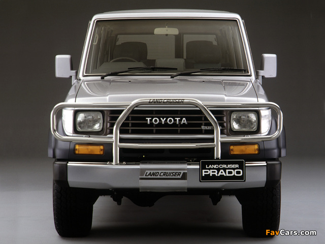 Toyota Land Cruiser Prado (J78) 1990–96 photos (640 x 480)