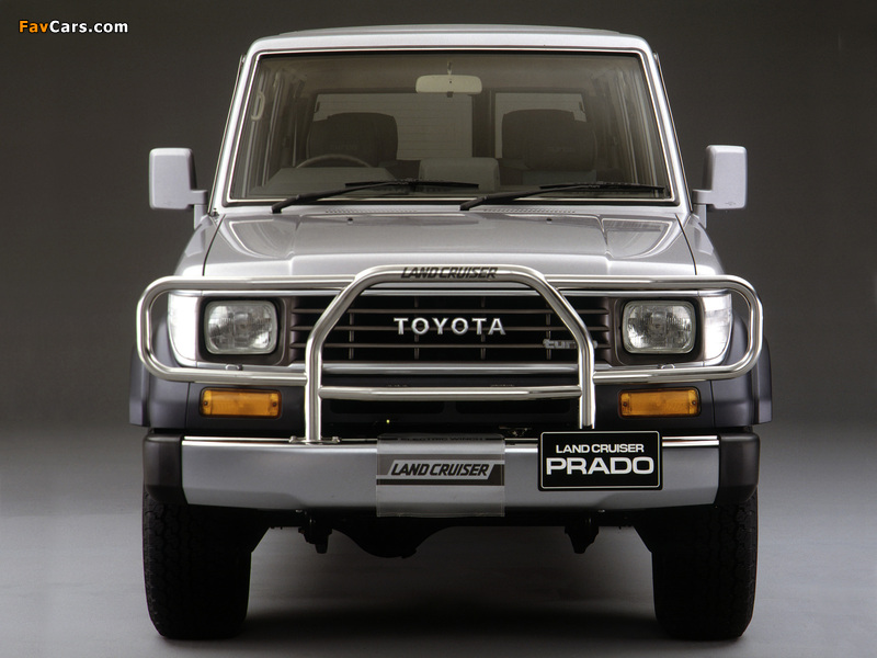 Toyota Land Cruiser Prado (J78) 1990–96 photos (800 x 600)