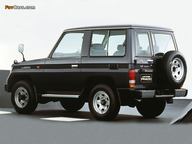 Toyota Land Cruiser Prado (LJ71G) 1990–96 photos (640 x 480)