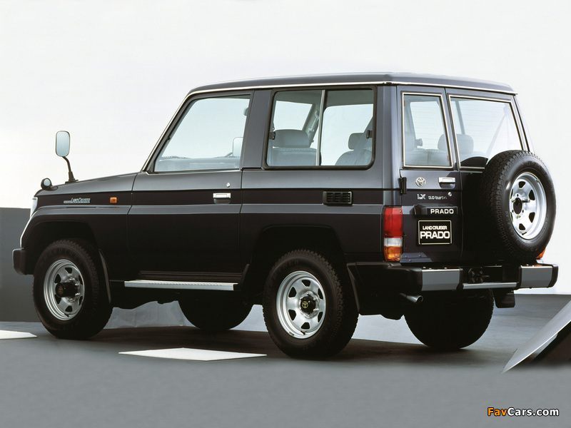 Toyota Land Cruiser Prado (LJ71G) 1990–96 photos (800 x 600)