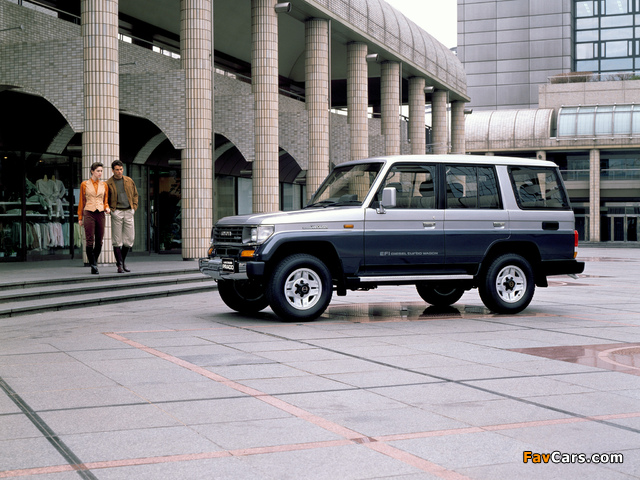 Toyota Land Cruiser Prado (J78) 1990–96 wallpapers (640 x 480)