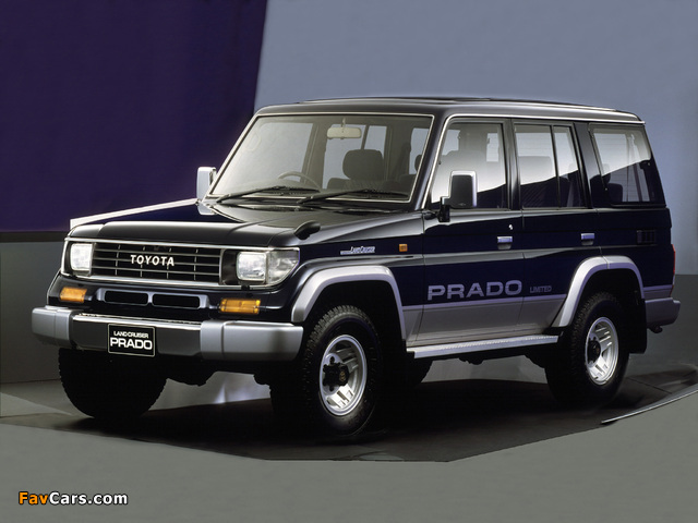 Toyota Land Cruiser Prado (J78) 1990–96 wallpapers (640 x 480)