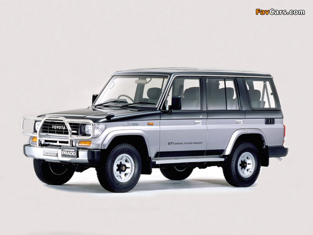 Toyota Land Cruiser Prado (J78) 1990–96 wallpapers (640 x 480)