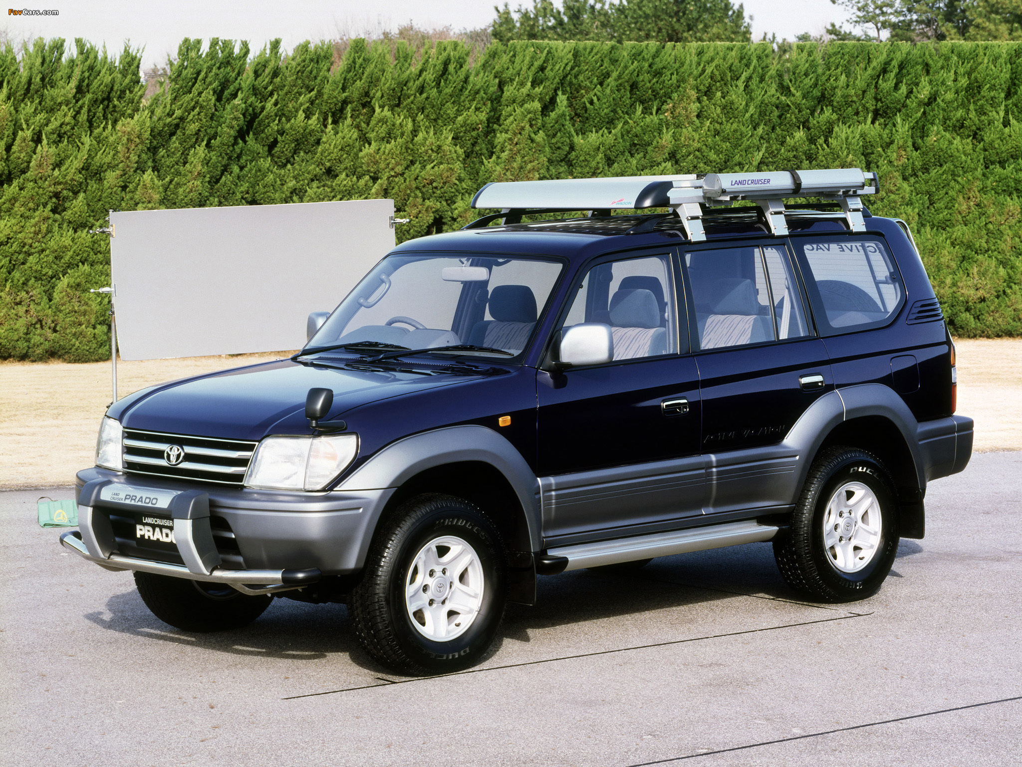 Toyota Land Cruiser Prado Active Vacation 5-door (J95W) 1996–99 photos (2048 x 1536)