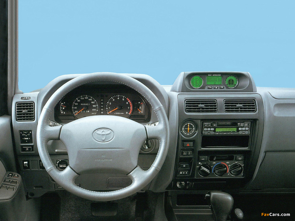 Toyota Land Cruiser 90 5-door (J95W) 1996–99 photos (1024 x 768)