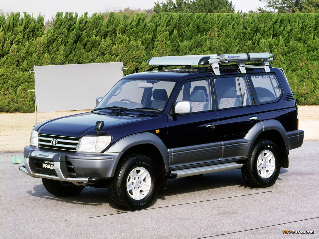 Toyota Land Cruiser Prado Active Vacation 5-door (J95W) 1996–99 photos (1024 x 768)