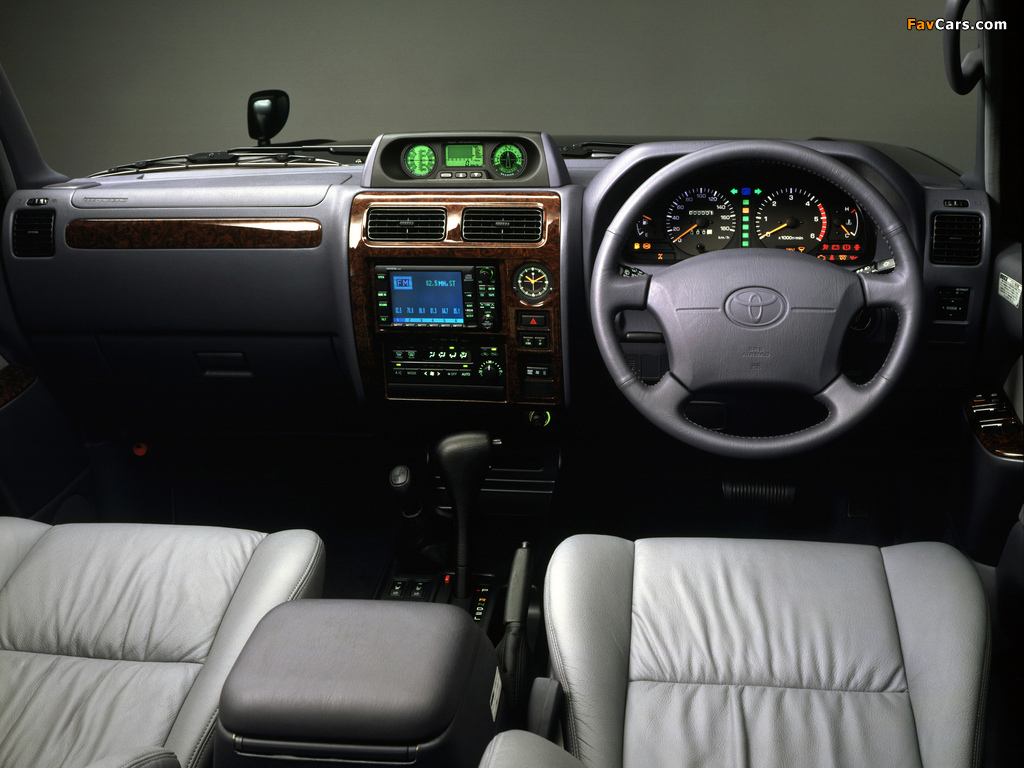 Toyota Land Cruiser Prado 5-door JP-spec (J95W) 1996–99 photos (1024 x 768)