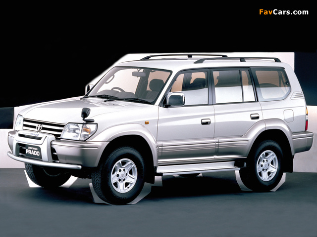 Toyota Land Cruiser Prado 5-door JP-spec (J95W) 1996–99 photos (640 x 480)