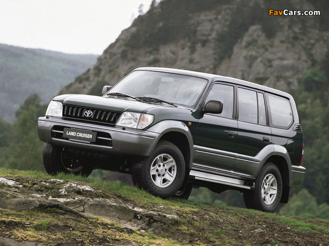 Toyota Land Cruiser 90 5-door (J95W) 1996–99 pictures (640 x 480)