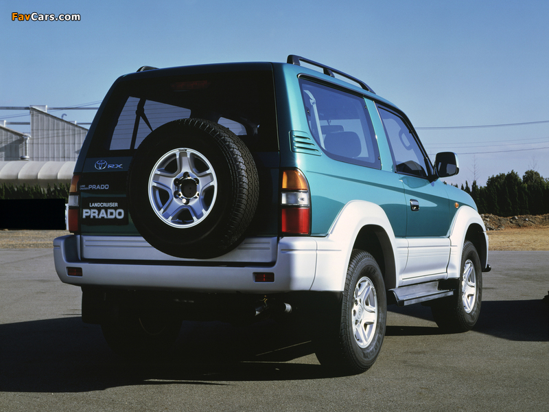 Toyota Land Cruiser Prado 3-door (J90W) 1996–99 wallpapers (800 x 600)