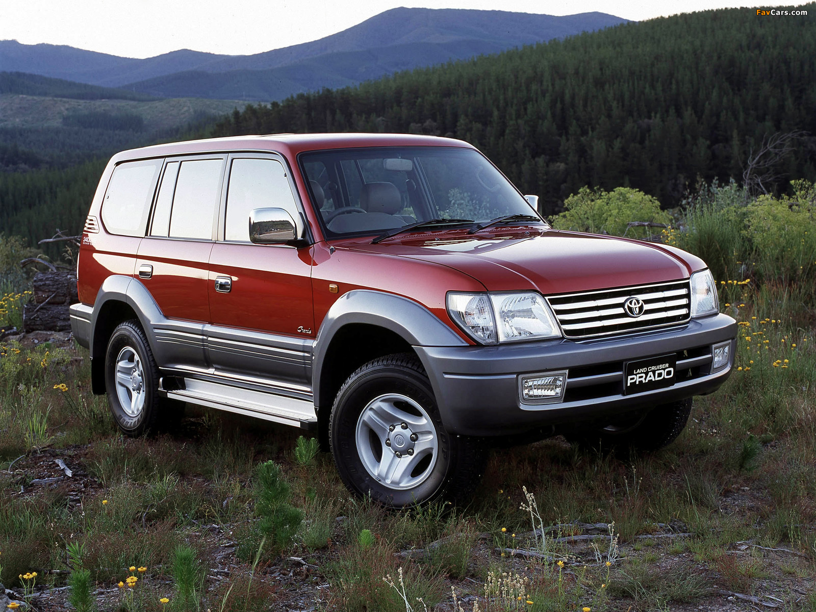 Toyota Land Cruiser Prado Grande 5-door AU-spec (J95W) 1999–2002 images (1600 x 1200)