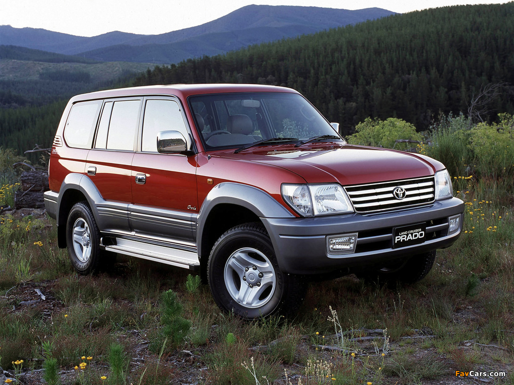 Toyota Land Cruiser Prado Grande 5-door AU-spec (J95W) 1999–2002 images (1024 x 768)