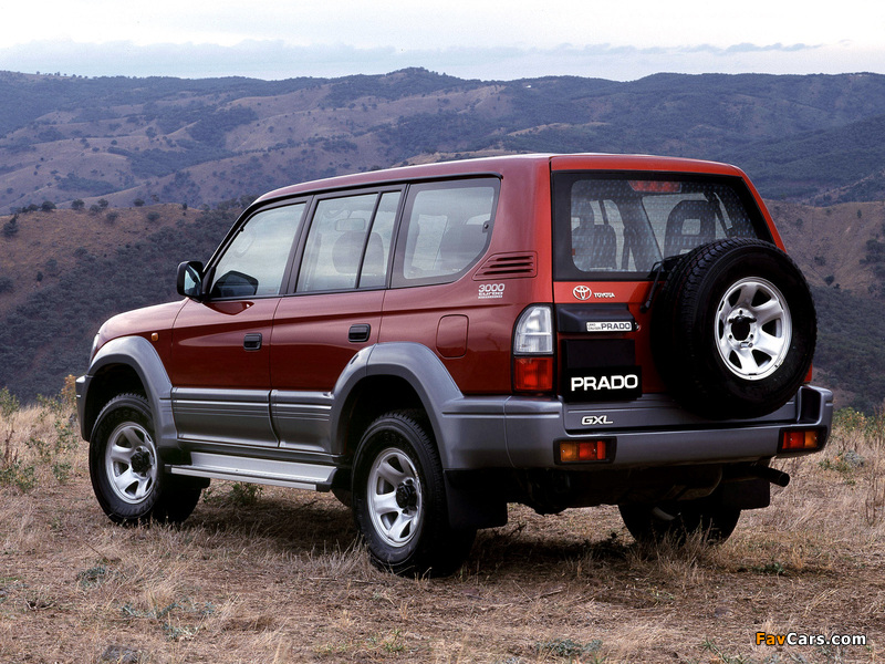 Toyota Land Cruiser Prado GXL 5-door AU-spec (J95W) 1999–2002 images (800 x 600)