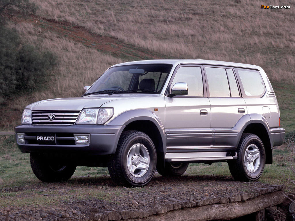 Toyota Land Cruiser Prado TX 5-door AU-spec (J95W) 1999–2002 photos (1024 x 768)