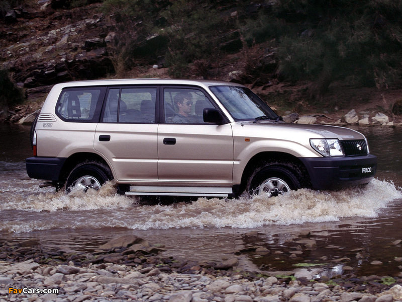 Toyota Land Cruiser Prado RV 5-door AU-spec (J95W) 1999–2002 pictures (800 x 600)