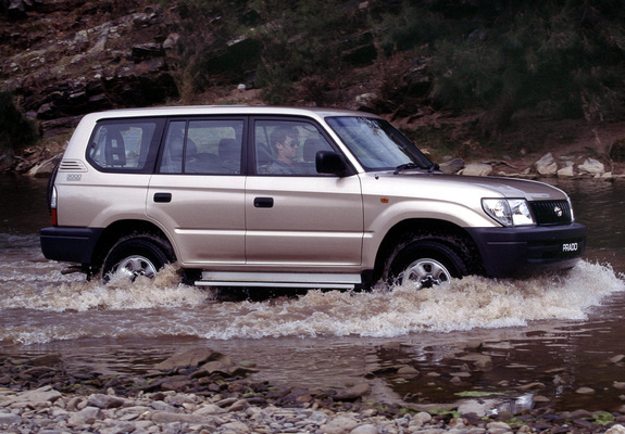 Toyota Land Cruiser Prado RV 5-door AU-spec (J95W) 1999–2002 pictures