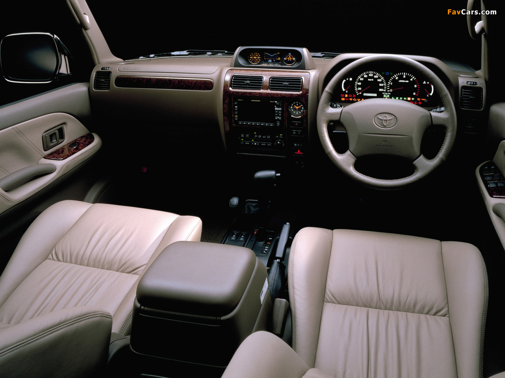 Toyota Land Cruiser Prado 5-door JP-spec (J95W) 1999–2002 pictures (1024 x 768)