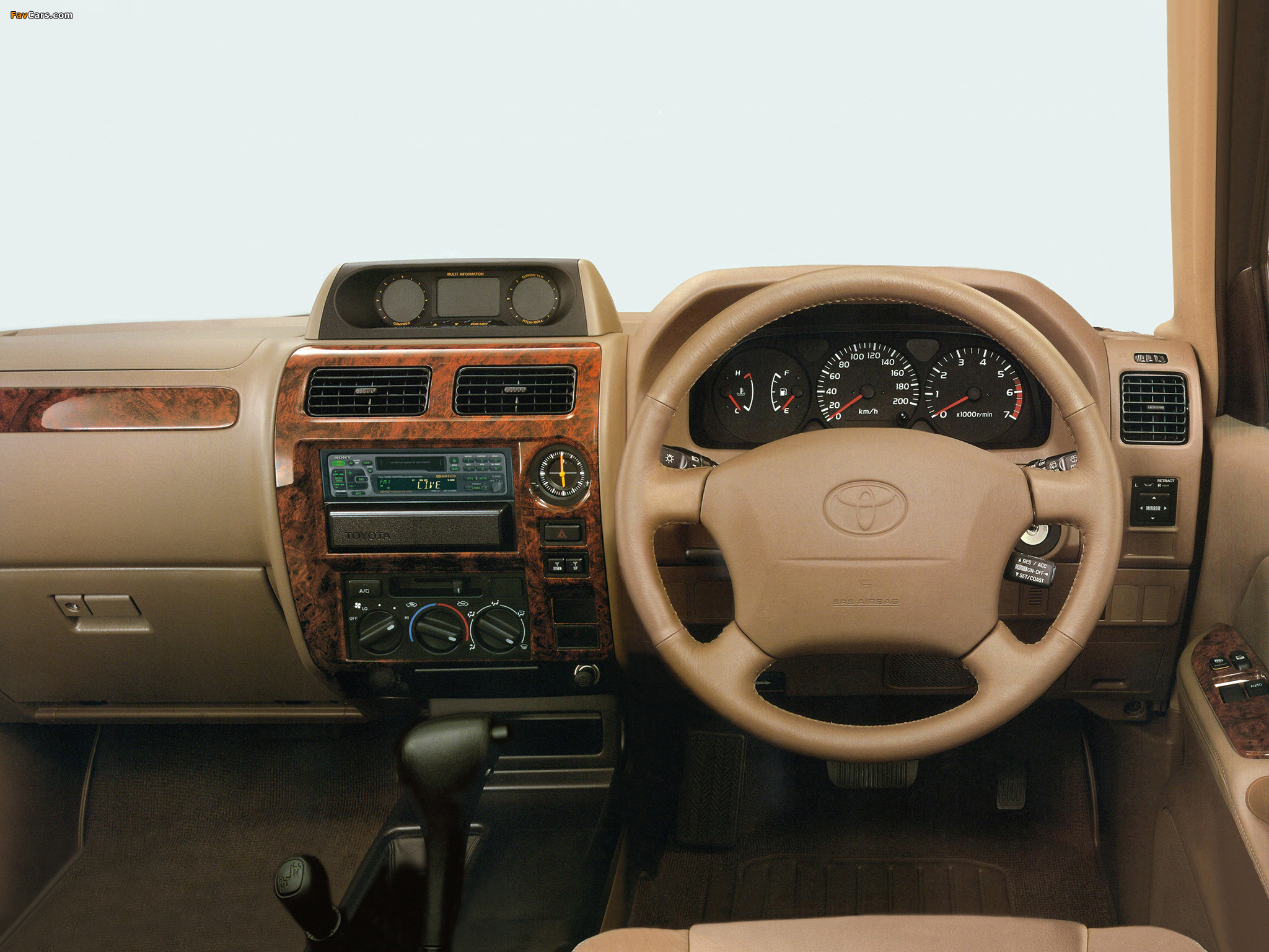 Toyota Land Cruiser Colorado 5-door (J95W) 1999–2002 pictures (2048 x 1536)