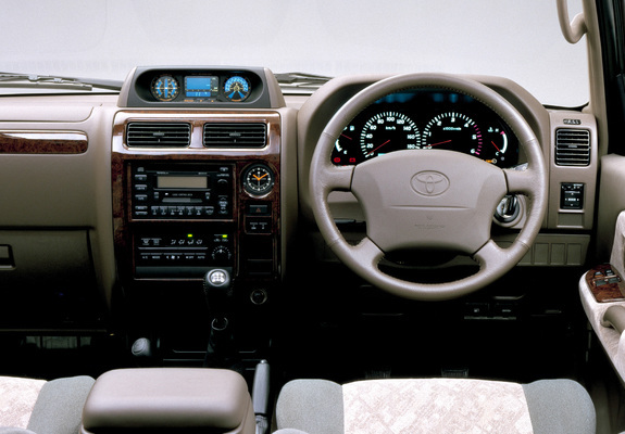 Toyota Land Cruiser Prado 3-door JP-spec (J90W) 1999–2002 wallpapers