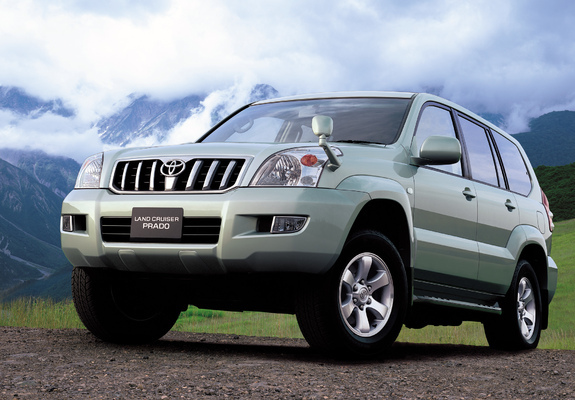 Toyota Land Cruiser Prado 5-door JP-spec (J120W) 2003–09 images