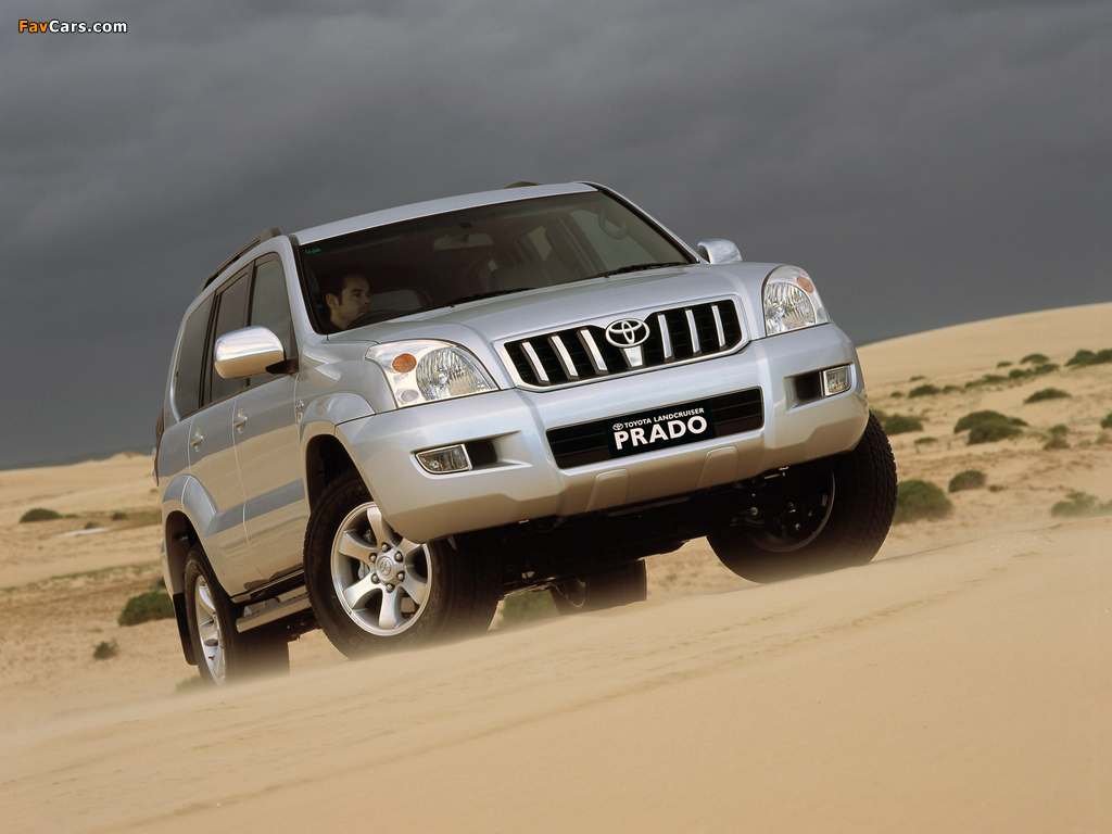 Toyota Land Cruiser Prado VX 5-door AU-spec (J120W) 2003–09 images (1024 x 768)