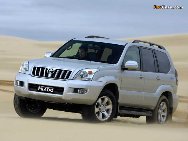 Toyota Land Cruiser Prado VX 5-door AU-spec (J120W) 2003–09 images (640 x 480)