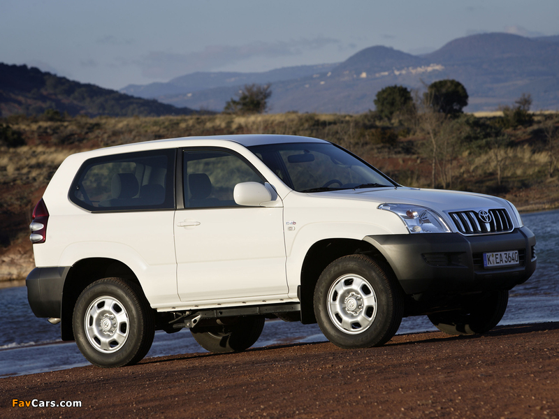 Toyota Land Cruiser Prado GX 3-door (J125W) 2003–09 images (800 x 600)