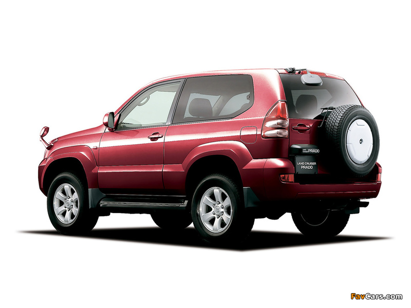 Toyota Land Cruiser Prado 3-door JP-spec (J125W) 2003–09 images (800 x 600)