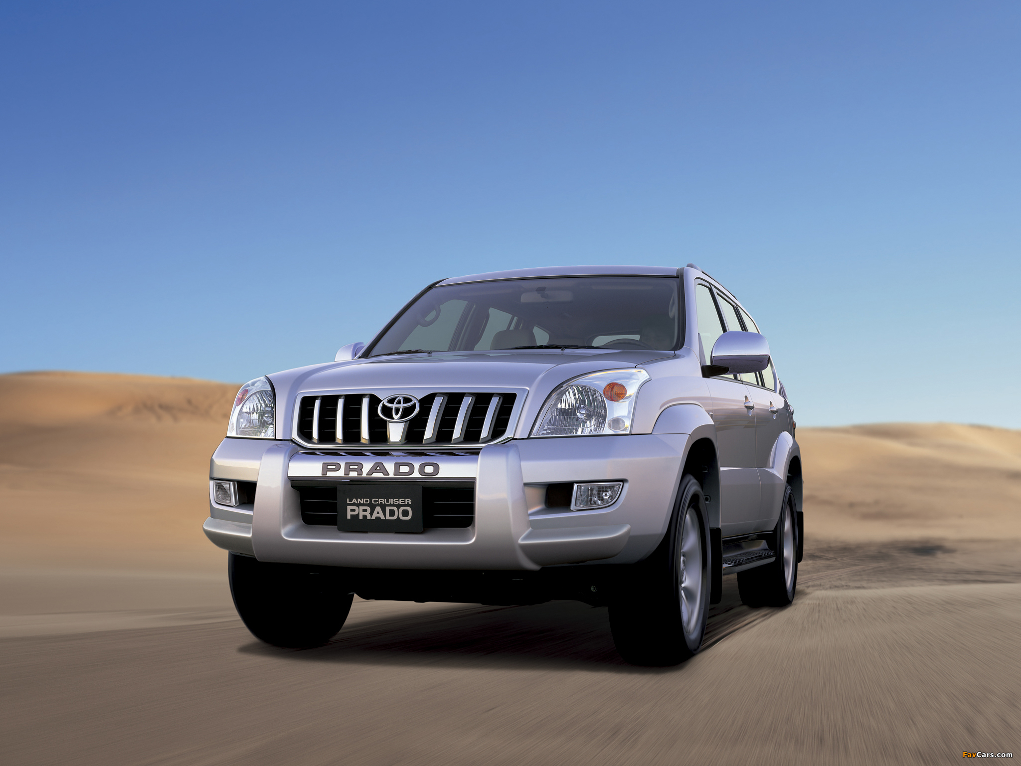 Toyota Land Cruiser Prado 5-door UAE-spec (J120W) 2003–09 photos (2048 x 1536)