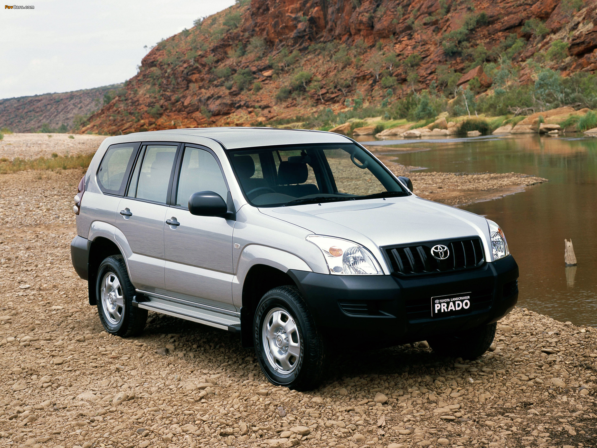 Toyota Land Cruiser Prado GX 5-door AU-spec (J120W) 2003–09 pictures (2048 x 1536)