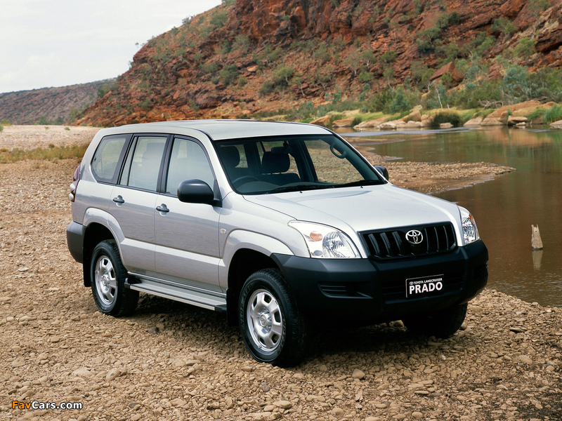 Toyota Land Cruiser Prado GX 5-door AU-spec (J120W) 2003–09 pictures (800 x 600)