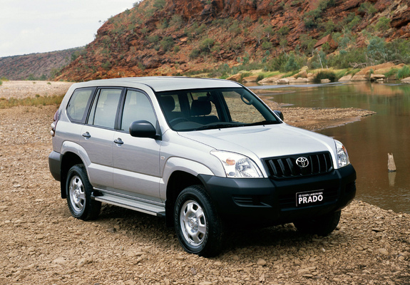 Toyota Land Cruiser Prado GX 5-door AU-spec (J120W) 2003–09 pictures