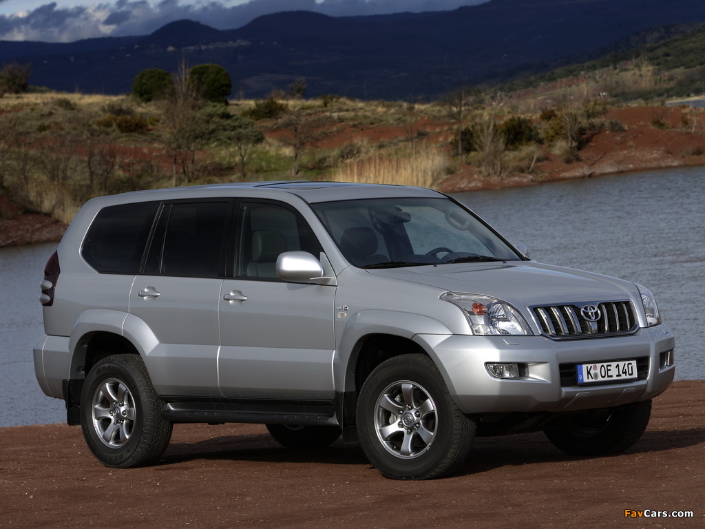 Toyota Land Cruiser Prado 5-door (J120W) 2007–09 photos (1024 x 768)