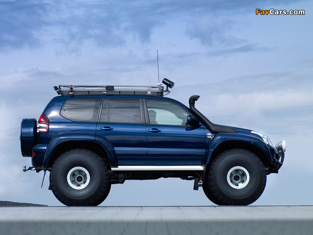 Arctic Trucks Toyota Land Cruiser Prado AT44 (KDJ120W) 2007–09 pictures (640 x 480)